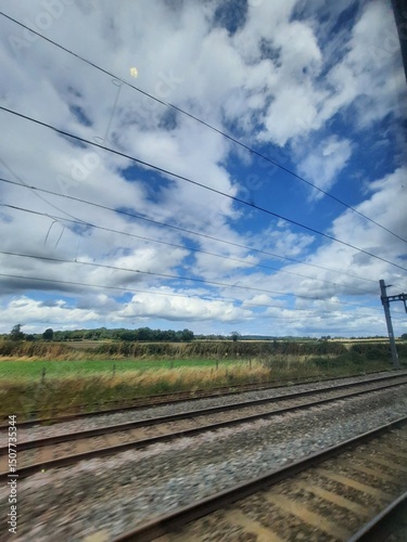 railway in the countryside