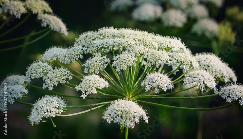poison hemlock white flowers