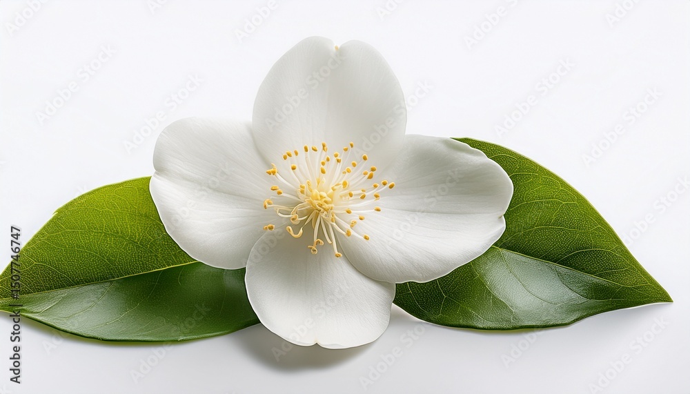 Fototapeta premium jasmine flower on a white background