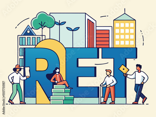 RET Real Estate Investment Cityscape