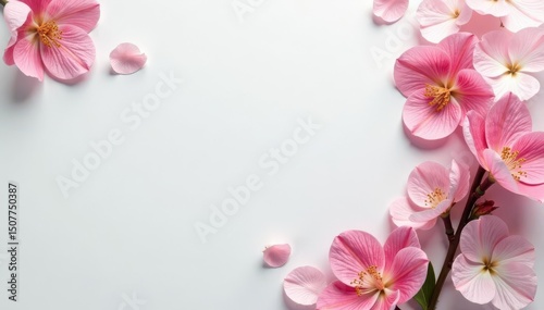 Immaculate white surface, ideal for cosmetic showcasing, showcase, advertising, pure