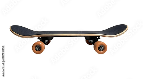 skateboard isolated on white