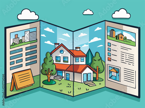 vector illustration of a city