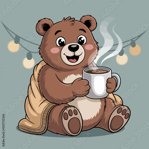 Bear with Coffee 3