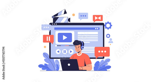 Online Video Tutorial Learn and Grow with Engaging Content