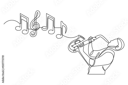Continuous one line drawing of Business woman. Single line drawing illustration of Lady entrepreneur. Professional executive manager concept vector art. Doodle line illustration.