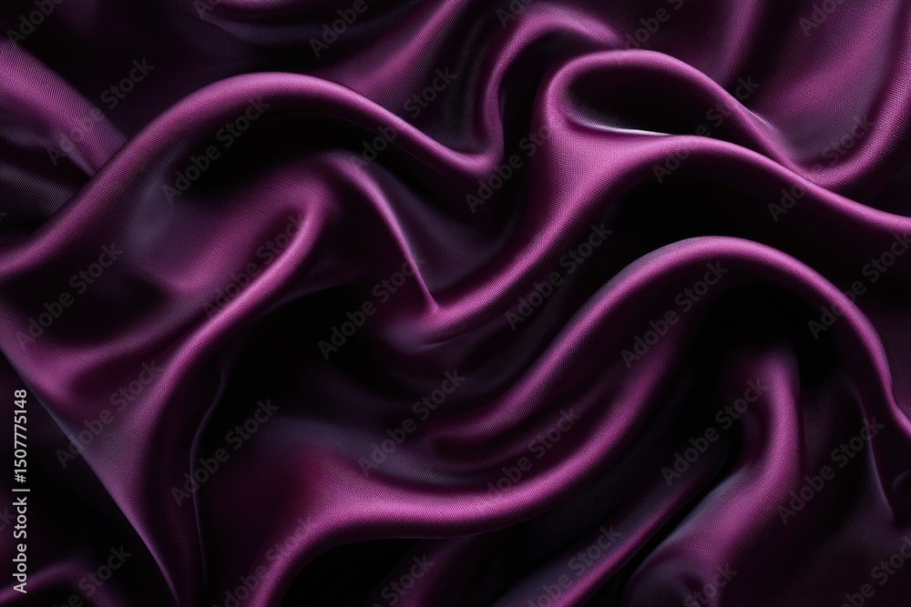 Obraz premium Purple Fabric Texture Closeup