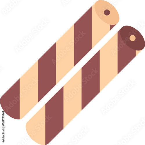 wafer rolls icon
