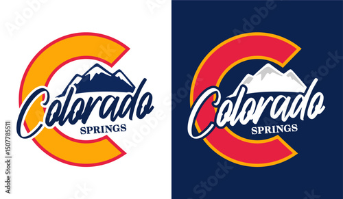 silhouette of mountains in colorado springs colorado