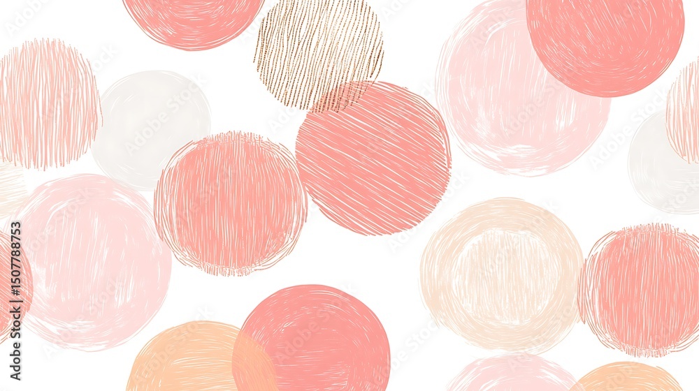 Delicate circles in pastel shades. Delicate circles in pastel shades.