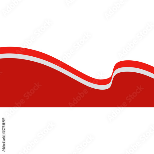 Indonesia Flag Border