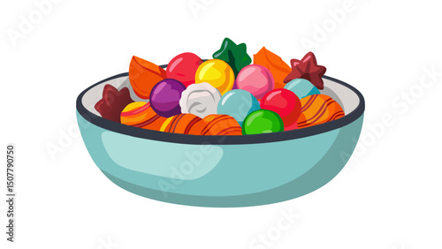 bowl of candy