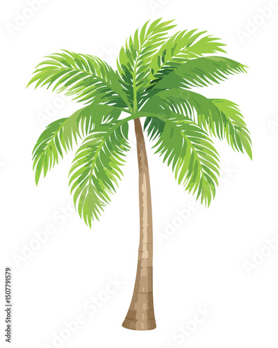Elegant tropical plant design