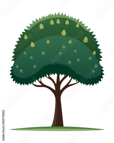 tree with green leaves