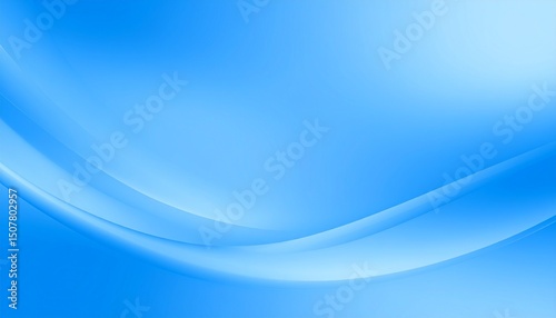 Fondo de Ondas Suaves en Color Azul Iridiscente

