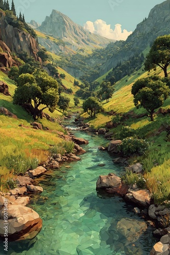 Mountain Valley River Scenic.