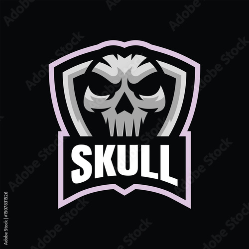 Skull Gaming E-sport Logo