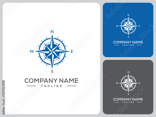 compass logo vector