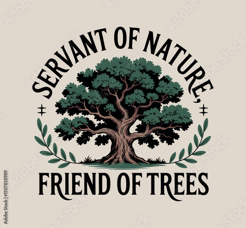 Vector Illustration For Arborist 