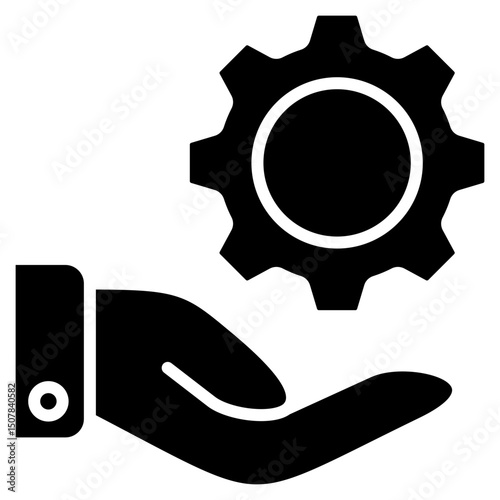 Service glyph icon