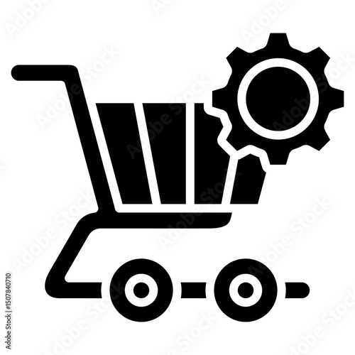 Procurement glyph icon