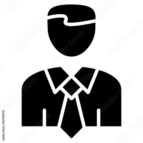 Founder glyph icon