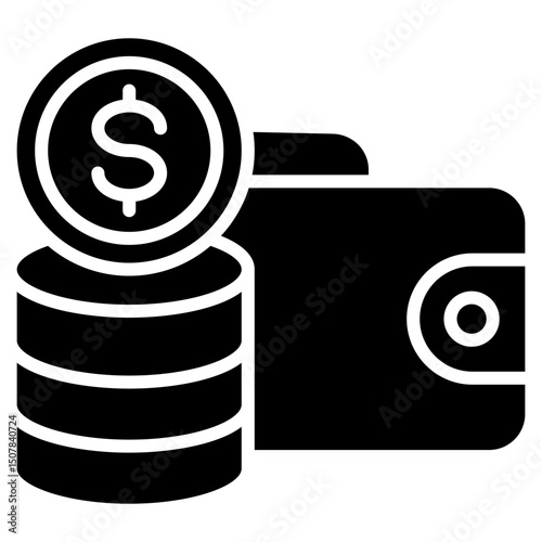 Personal Finance glyph icon