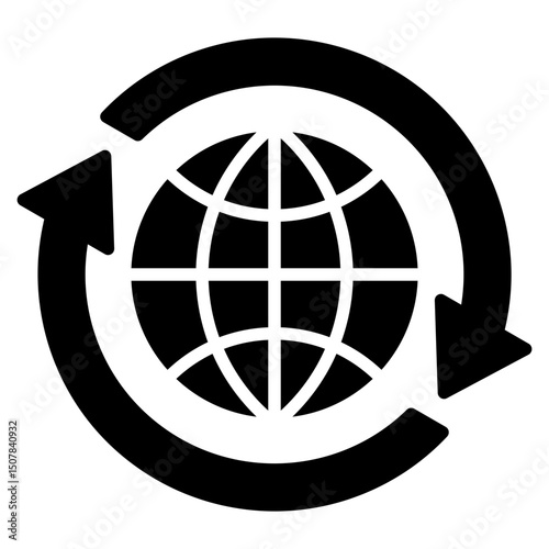 International glyph icon