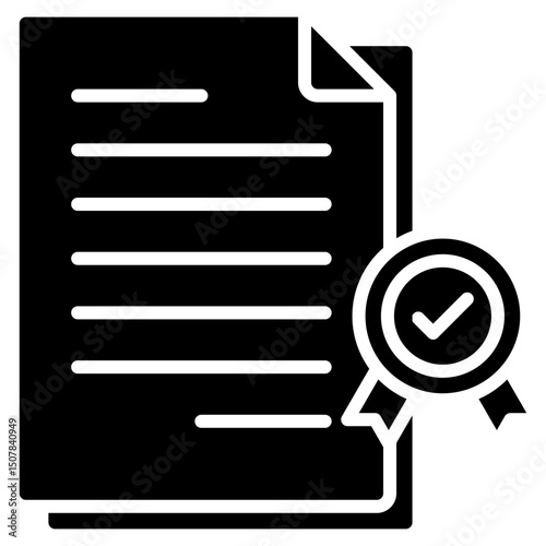 Standards glyph icon