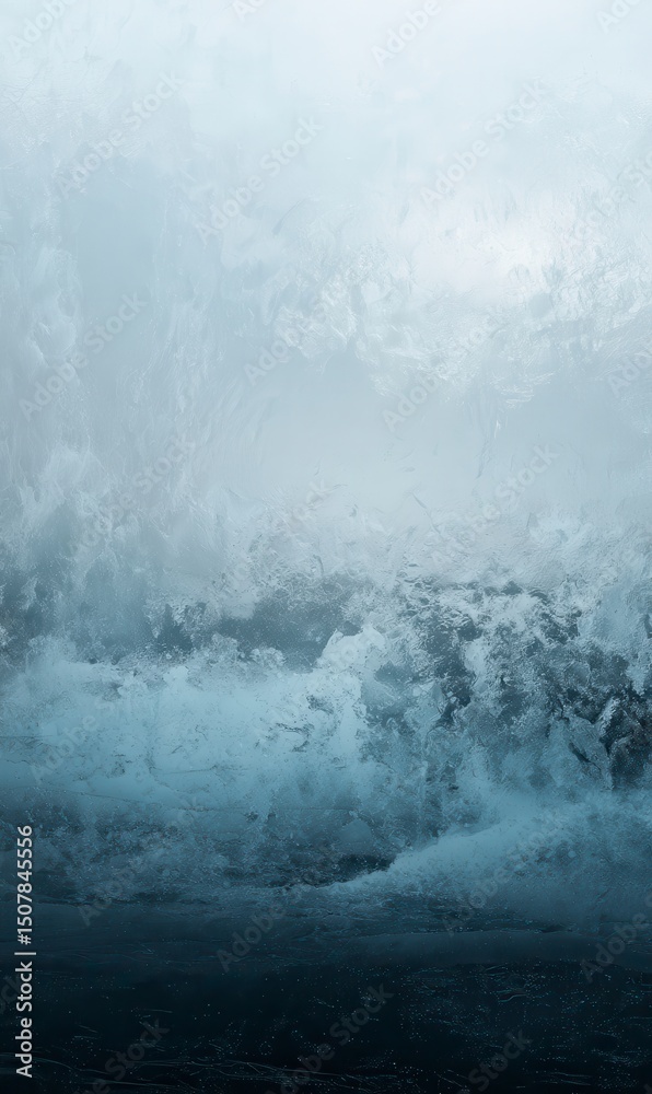 Icy Blue Abstract Texture Icy Blue Abstract Texture