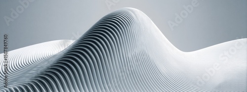 Abstract Geometric Wave Pattern Design