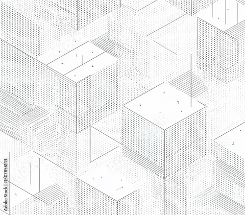 Abstract Geometric Pattern Design