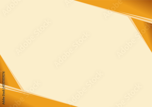 Golden Abstract Geometric Background _ Luxury Business & Certificate Template