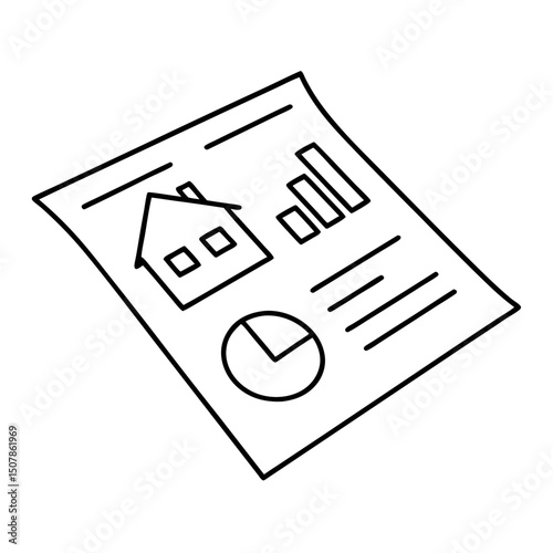 vector illustration of a white board
