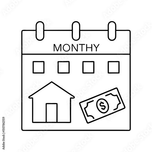 calendar icon vector