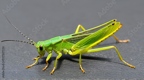 Spurthroat Toothpick Grasshopper Nymph photo