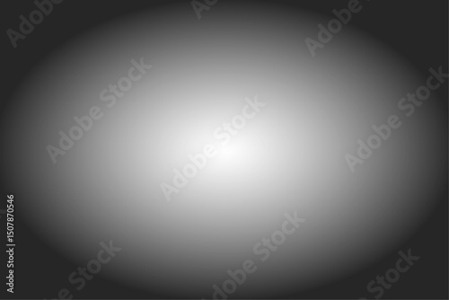 Vignette Edge Frame with Transparent Background in 4:3 Aspect Ratio