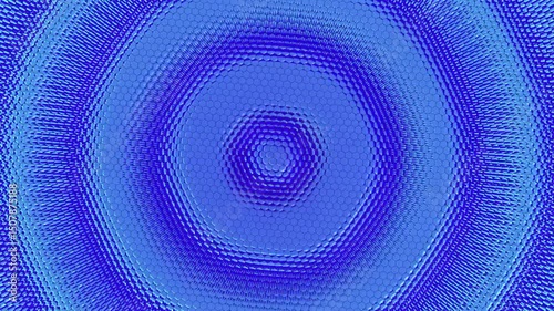 A smooth animation featuring abstract circular ripple waves with a soft gradient color scheme