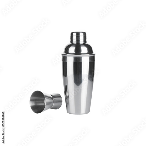 cocktail shaker isolated on white background