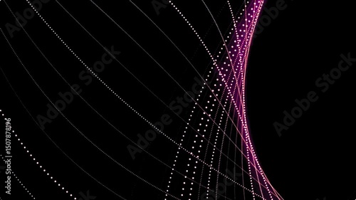 black and red abstract wave background