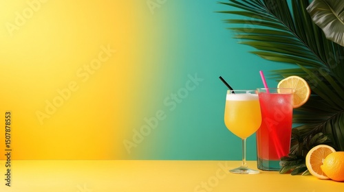 Summer Cocktails by the Beach: Tropical Delight