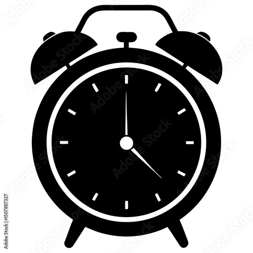 alarm clock vector illustration