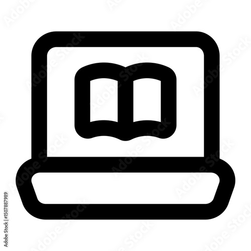 laptop icon for illustration