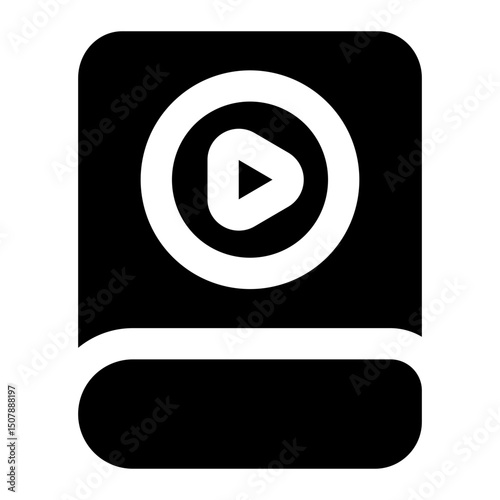 audio book icon for illustration