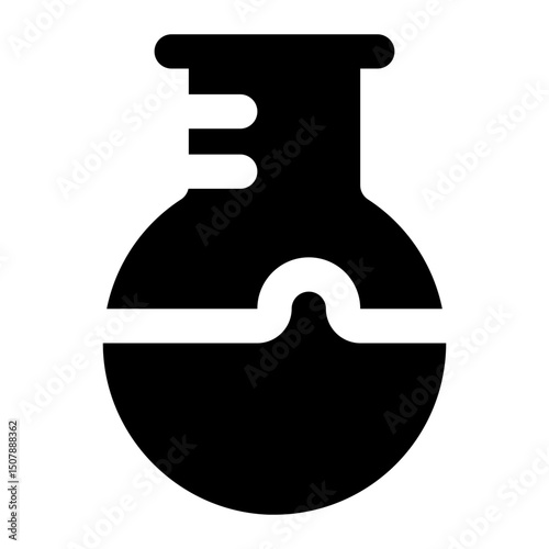 flask icon for illustration