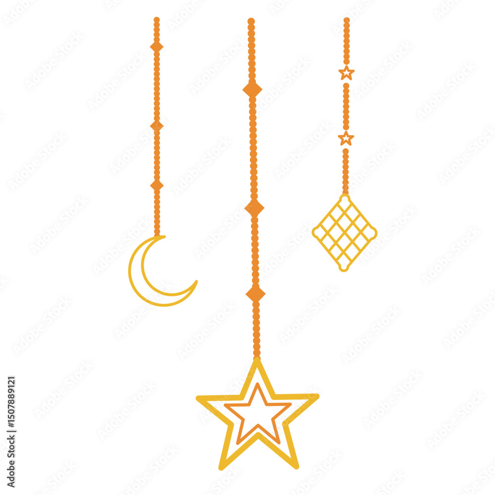 Fototapeta premium Islamic Hanging Lantern