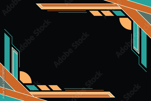 Abstract modern stripes background.