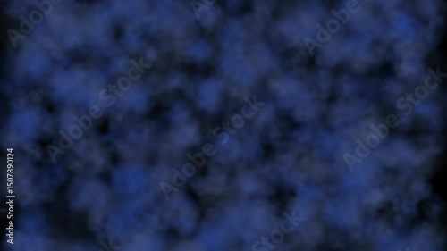 Abstract blue smoke background with soft textures, creating a mysterious atmosphere for design use