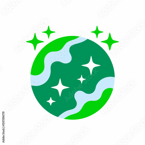 green earth globe
