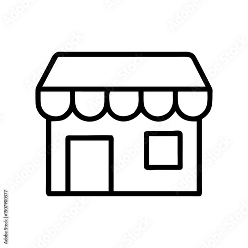Simple Storefront Icon